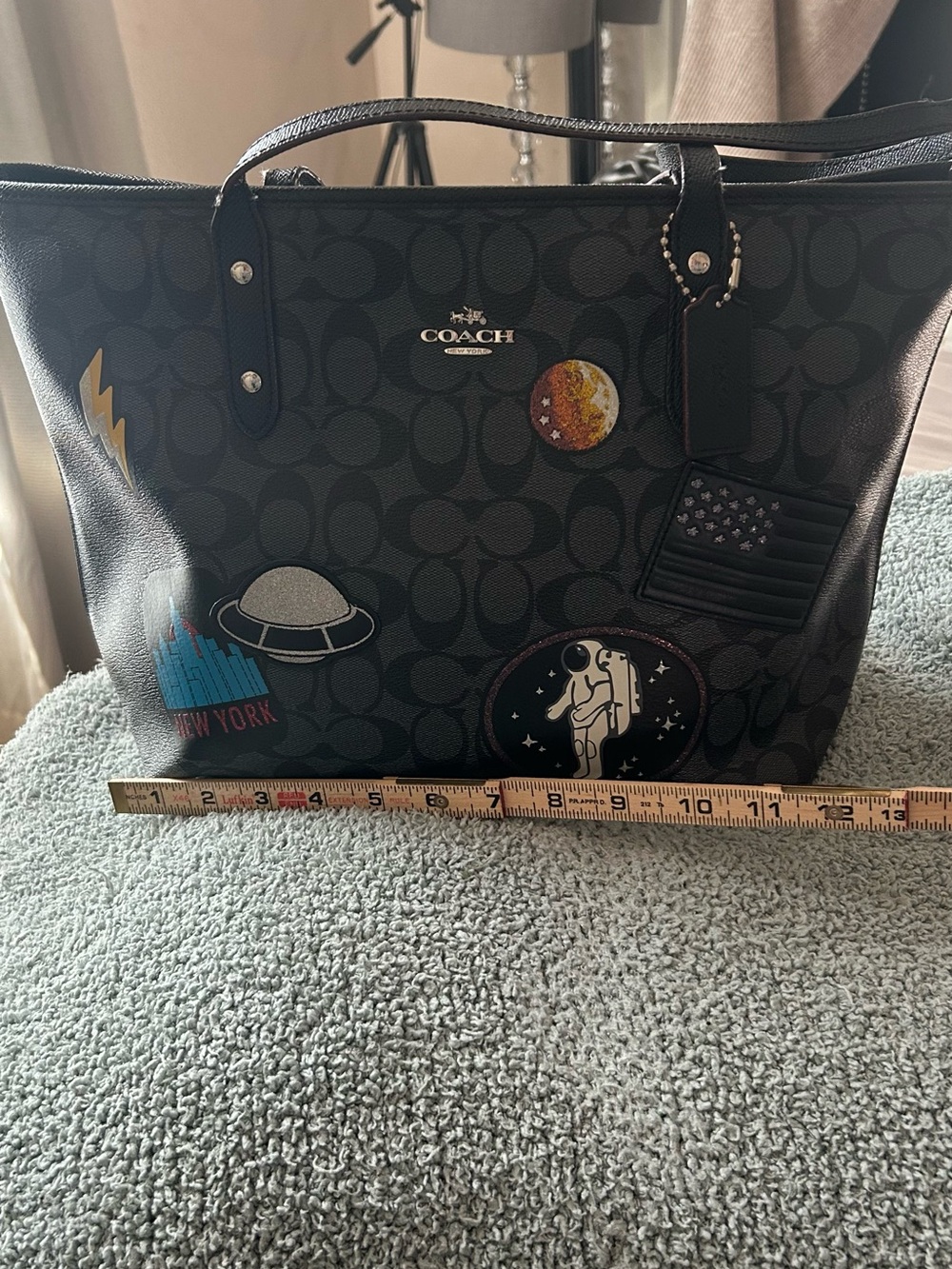 Coach Nasa Space Themed Tote Bag